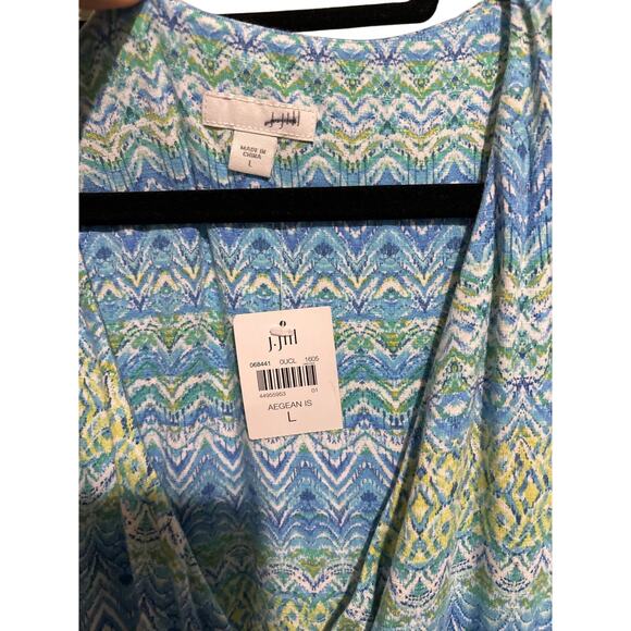 NWT J Jill Fair Isle Dress L - Picture 3 of 4